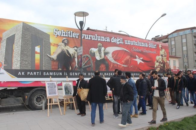 Gezici Çanakkale Fotoğraf Sergisi Havza’da