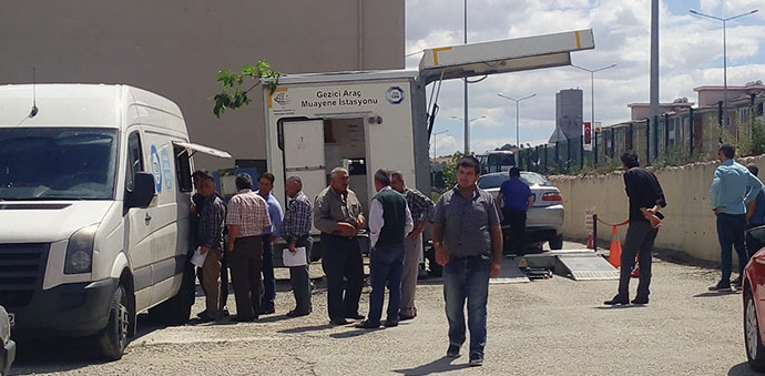 GEZİCİ MUAYENE İSTASYONU YERİ DEĞİŞTİ