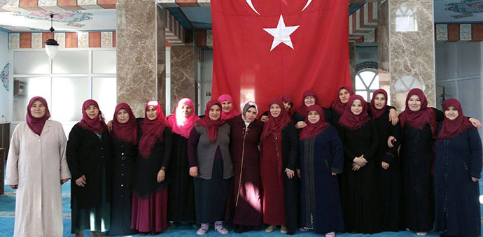 GİDİRLİ MAHALLESİ KUR-AN KURSUNDAN ŞEHİTLERE MEVLÜT OKUNDU