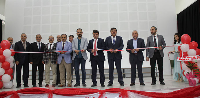 Halk Eğitim Yıl Sonu Sergisi Açıldı