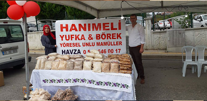 Hanımeli Fuardan Fuara Koşuyor