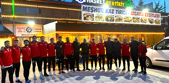Hasret Tirit Evinden Havza Belediye Spor’a Yemek İkramı