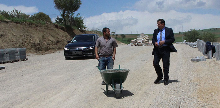 Hastane Bağlantı Yolları Yapılmaya Başladı