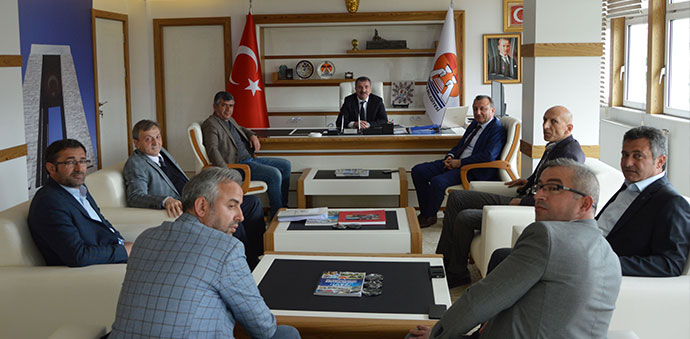 HASTOP’dan Başkan Özdemir’e Ziyaret