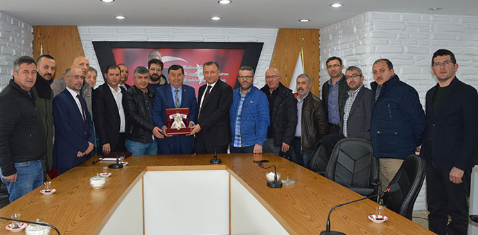 HASTOP’tan Başkan İkiz’e 15. Yıl Ziyaret