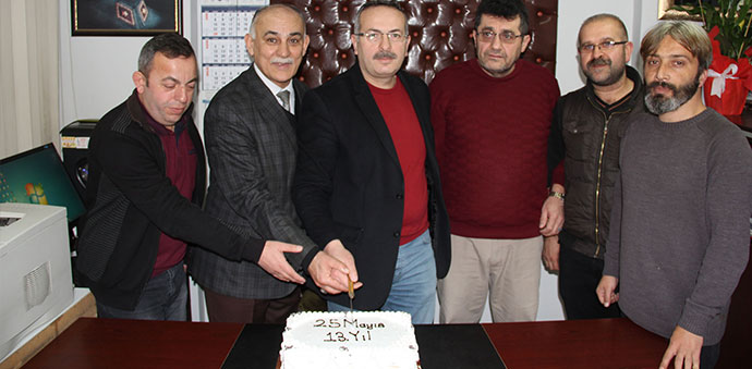Havza 25 Mayıs Gazetesi 13 Yaşında