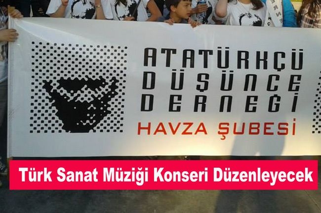 Havza ADD Konser Düzenleyecek