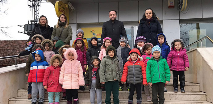 Havza Anaokulu PTT’yi Ziyaret Etti