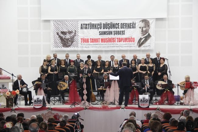 Havza Atatürkçü Düşünce Derneği Konser Düzenledi