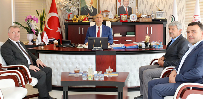 Havza Belediye Başkanı Özdemir’den DOKAP’a ziyaret