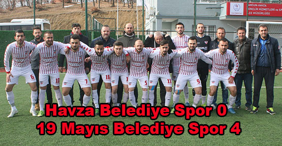 Havza Belediye Spor 0- 19 Mayıs Belediye Spor 4