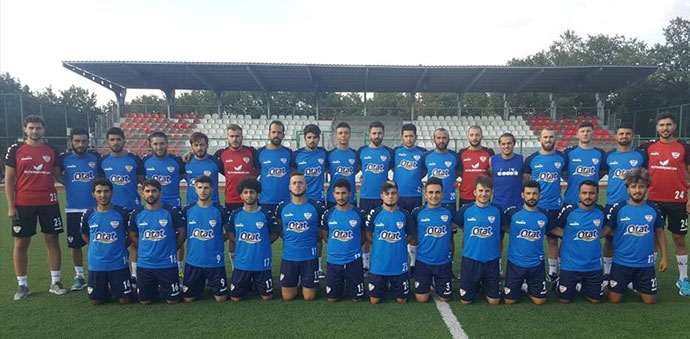 Havza Belediye Spor Sahaya İndi