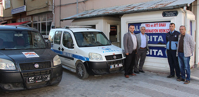 Havza Belediyesi Hizmet Araçlarını KPSS Adaylarına Tahsis Etti