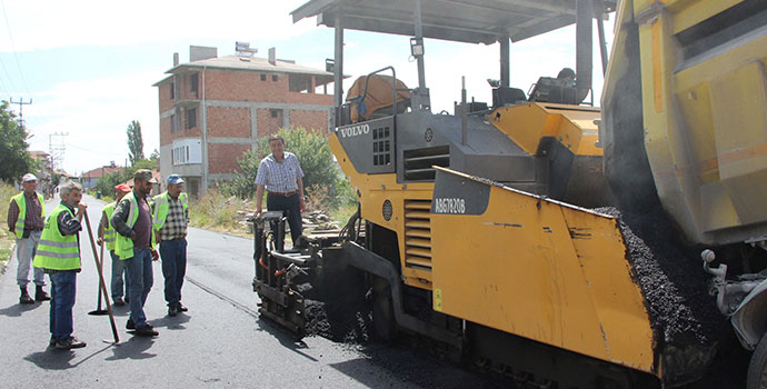 Havza Belediyesi Sıcak Asfalt Çalışmaları