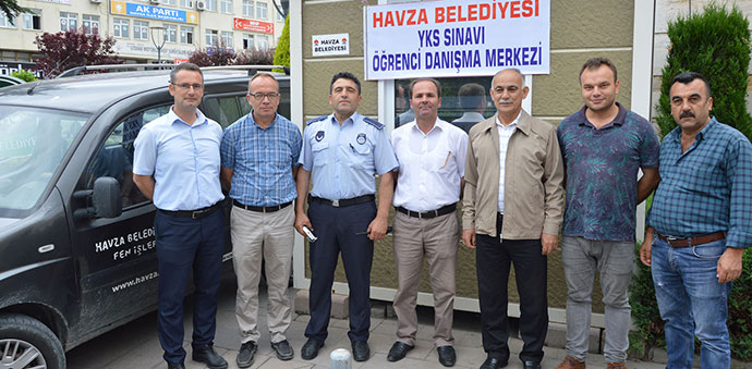 Havza Belediyesi YKS Adaylarına Araç Tahsis Etti