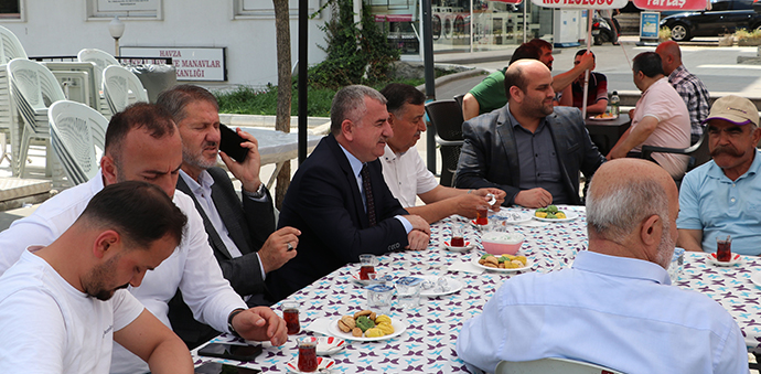 Havza Belediyesinde Bayramlaşma Programı Düzenledi