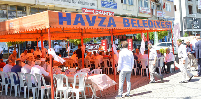 Havza Belediyesinde Bayramlaşma Programı