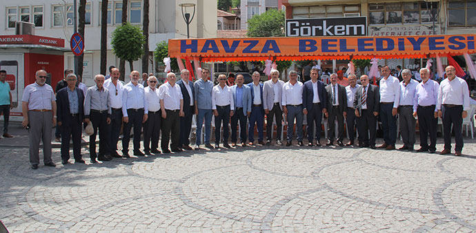 Havza Belediyesinden Bayramlaşma Programı