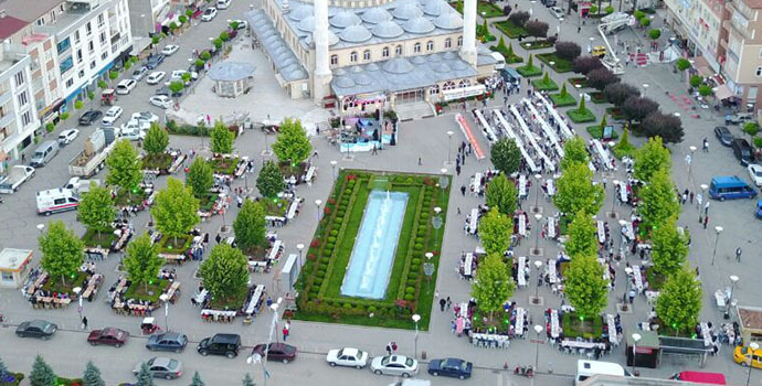 Havza Belediyesinden 5 bin Kişilik İftar