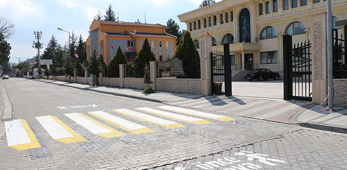 Havza Belediyesinden 3 Boyutlu Yaya Geçidi