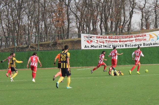 Havza Belediyespor - Fatsa Belediyespor 2-2