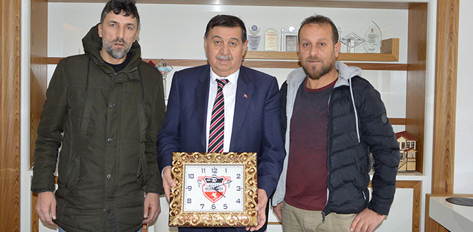 Havza Belediyespor’dan Başkan İkiz'e Teşekkür