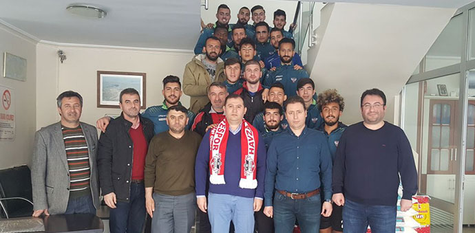 Havza Belediyespor’dan Teşekkür Ziyareti