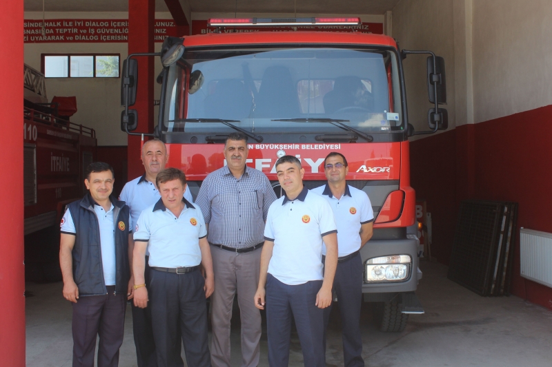 Havza Bölge İtfaiye Grup Amirliğine Araç Takviyesi