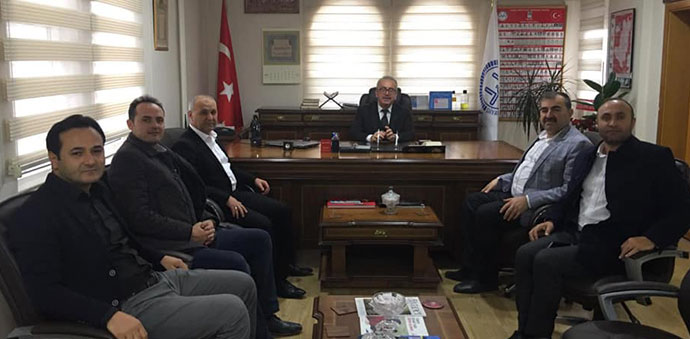 Havza Eğitim-Bir-Sen’den Havza Müftlüğüne Ziyaret