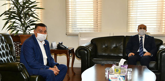 Havza Eski Belediye Başkanı Murat İkiz’den Vali Dağlı’ya Ziyaret