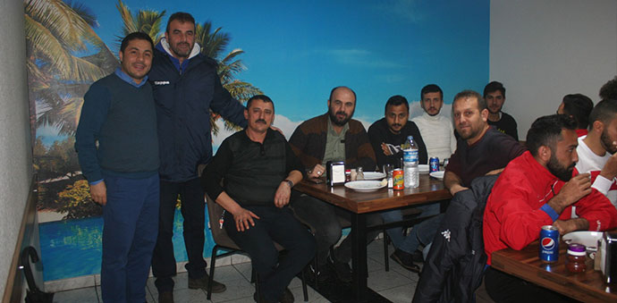 Havza Esnafından Futbolculara Köfte Ziyafeti