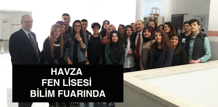 HAVZA FEN LİSESİ BİLİM FUARINDA