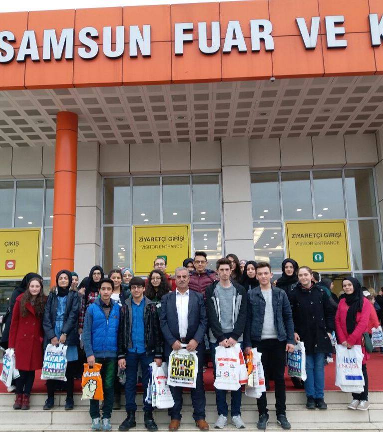 HAVZA FEN LİSESİ KARADENİZ KİTAP FUARINA KATILDI
