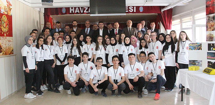 Havza Fen Lisesinde 4006 TÜBİTAK Bilim Fuarı Açıldı
