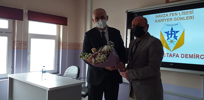 Havza Fen Lisesinde Öğrencilere Kariyer Günleri Düzenledi