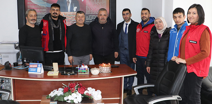 Havza Gençlik Merkezi'nden Pastalı Kutlama