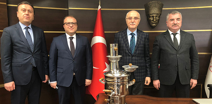 Havza Heyetinden İçişleri Bakanlığına Ziyaret