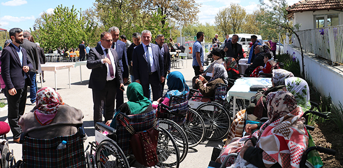 Havza Huzurevinde Engelliler Haftası Kutlaması