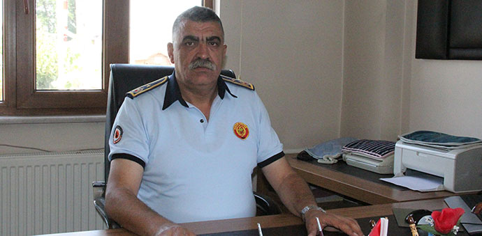 Havza İtfaiye Gurup Amirliğinden Çiftçilere Anız Yakmayın Uyarısı
