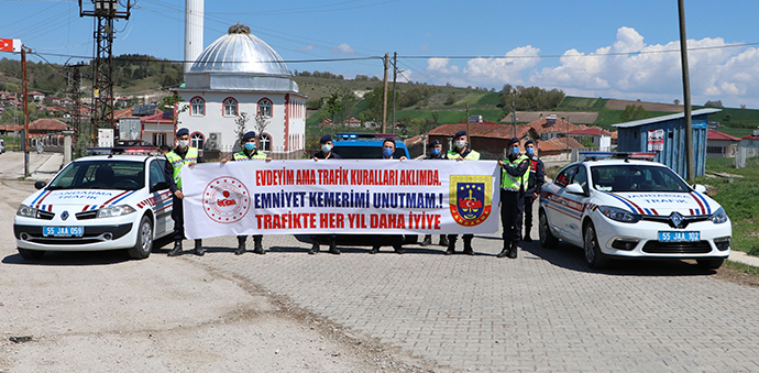 Havza Jandarmadan, Trafik Haftası Etkinliği