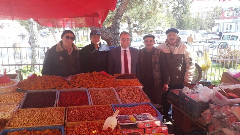 Havza Kaymakam Vekili Nayman'dan Esnaf Ziyareti