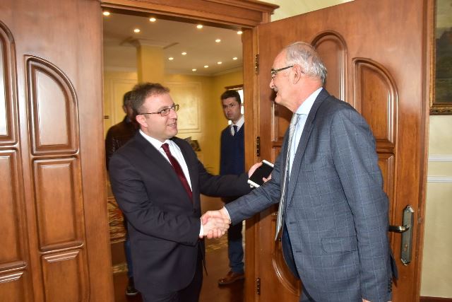 Havza Kaymakamı Nayman’dan Büyükşehir’e Ziyaret