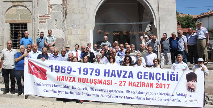 Havza Lisesi mezunları bir araya geldi