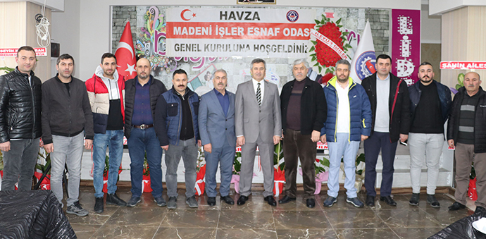 Havza Madeni İşler Esnaf Odası Genel Kurulu Yapıldı