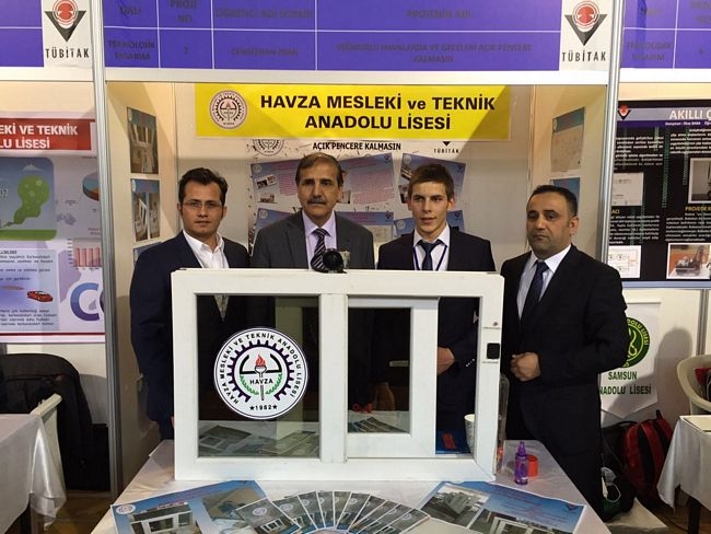 Havza Mesleki Teknik Anadolu Lisesi Tübitak Projelerinde Finale Kaldı