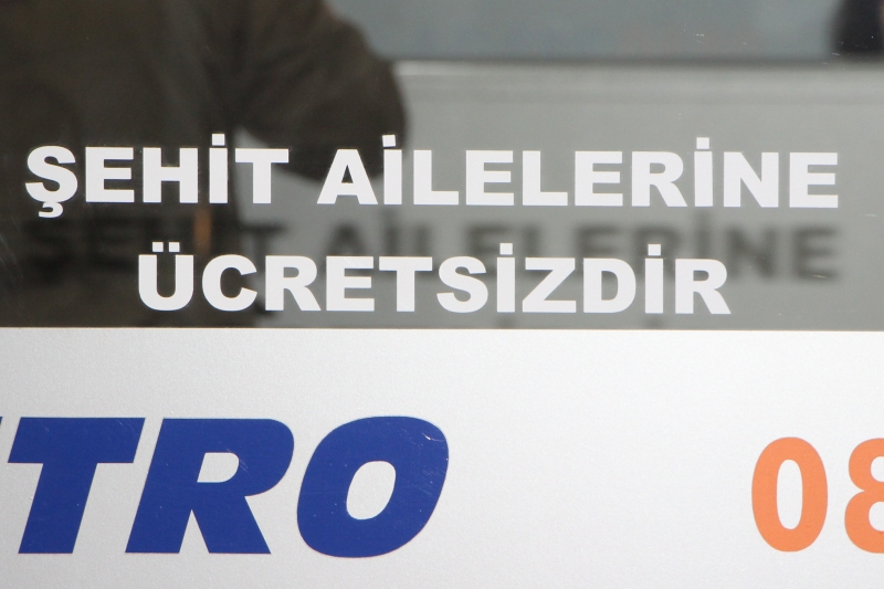 Havza Metro’dan Şehit Ailelerine Ücrestsiz Bilet