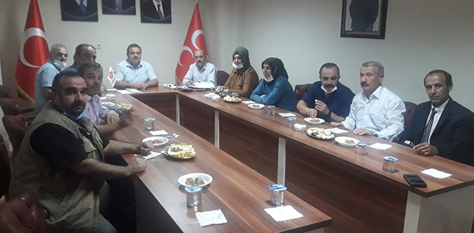 Havza MHP İlçe Yönetimi İlk Toplantısını Yaptı