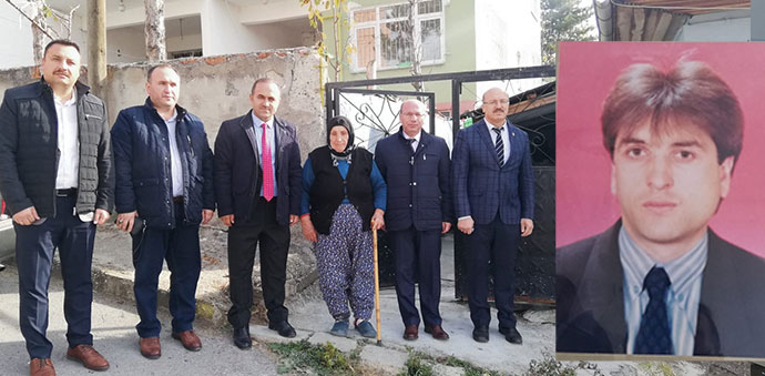 Havza Milli Eğitim Müdürlüğünden Şehit Annesine Ziyaret