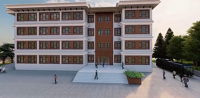 Havza MTAL Derslik Ve Atölye Binası Yapımı İçin Yer Teslimi Yapıldı