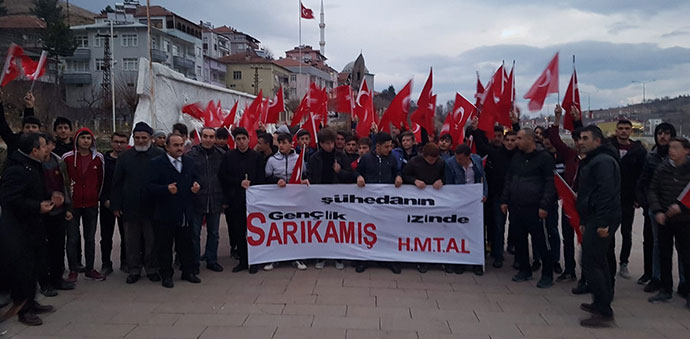 Havza MTAL Sarıkamış Şehitleri İçin Yürüdü
